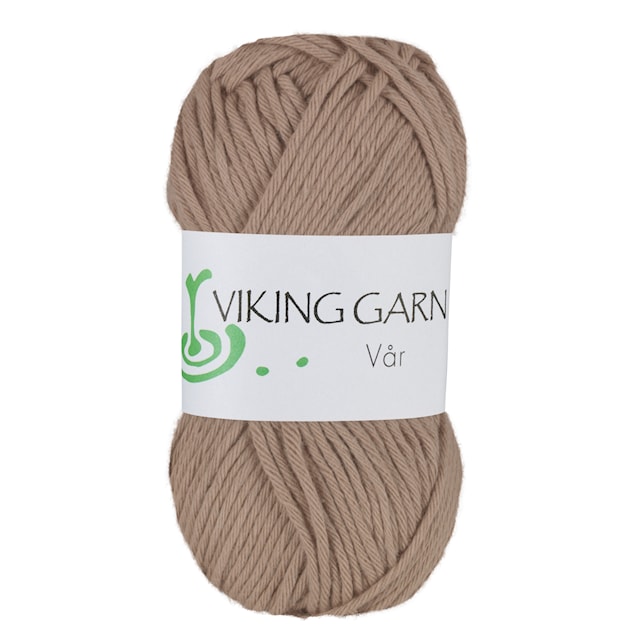 Vår Puuvillalanka 50 g Keskiruskea 410 Viking Garn