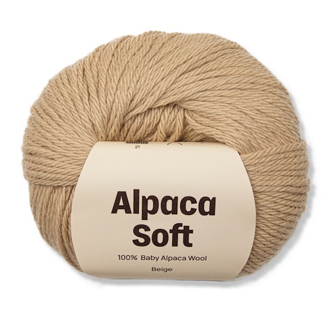 Alpacka Soft 50g  Beige  A241 Adlibris