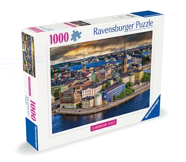 Tuotekuva 2 - Scandinavian Stockholm Sweden Palapelit 1000 palaa, Ravensburger