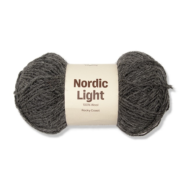 Nordic Light 100% ull 50 gr Rocky Coast Dk Grey A824 Adlibris