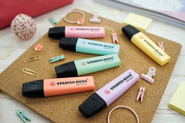 Tuotekuva 4 - Korostuskynä STABILO BOSS Original pastellityö 6-pakkaus