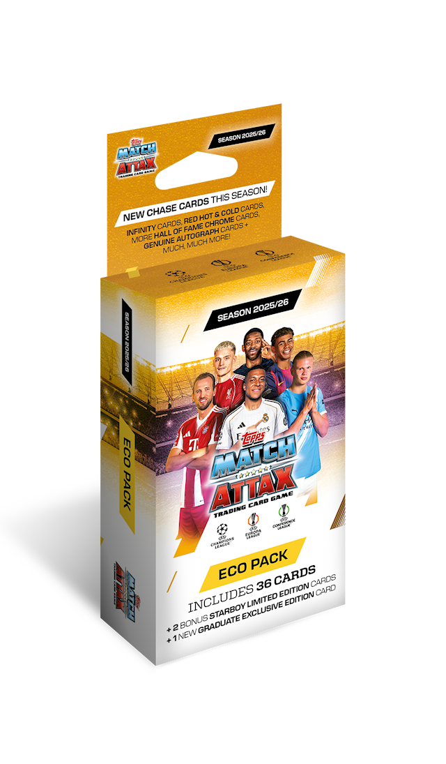 Match Attax Champions League Samlarkort 2025/2026 ECO Pack Topps