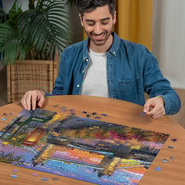 Produktbilde 3 for Tower Bridge ved solnedgang Puslespill 1000 brikker, Ravensburger