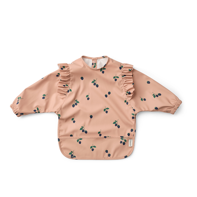 Produktbilde 1 for Merle Ruffle Smekke med Ermer Berry/Pale Tuscany Liewood