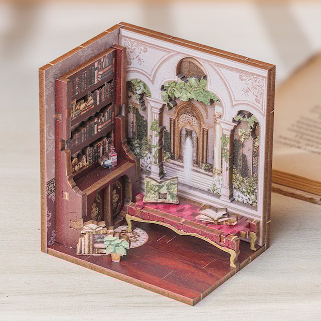 Produktbilde 4 for Book Nook: DIY Magnetic Library 2, Caratem