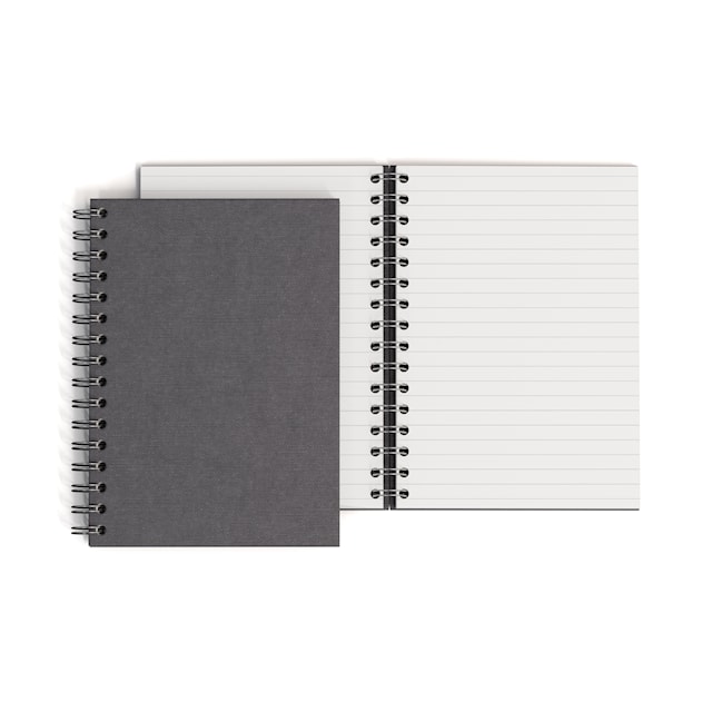 Produktbild 3 för Anteckningsbok A5 Linjerad Black 90 Blad Bigso Box of Sweden