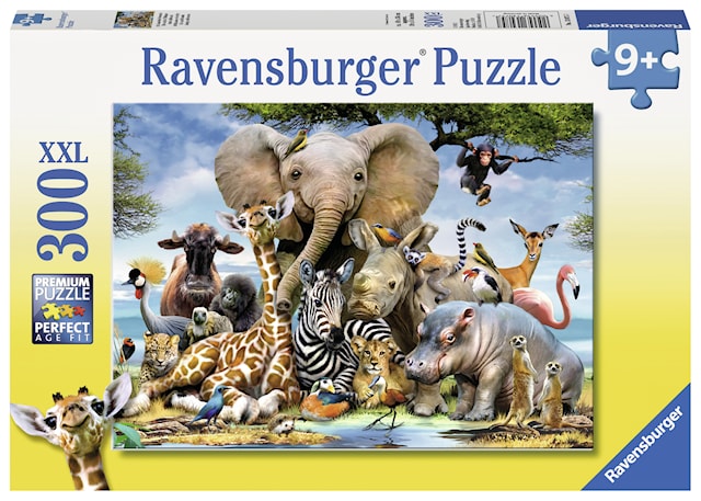 Produktbilde 1 for African Friends, Puslespill, 300 brikker, Ravensburger