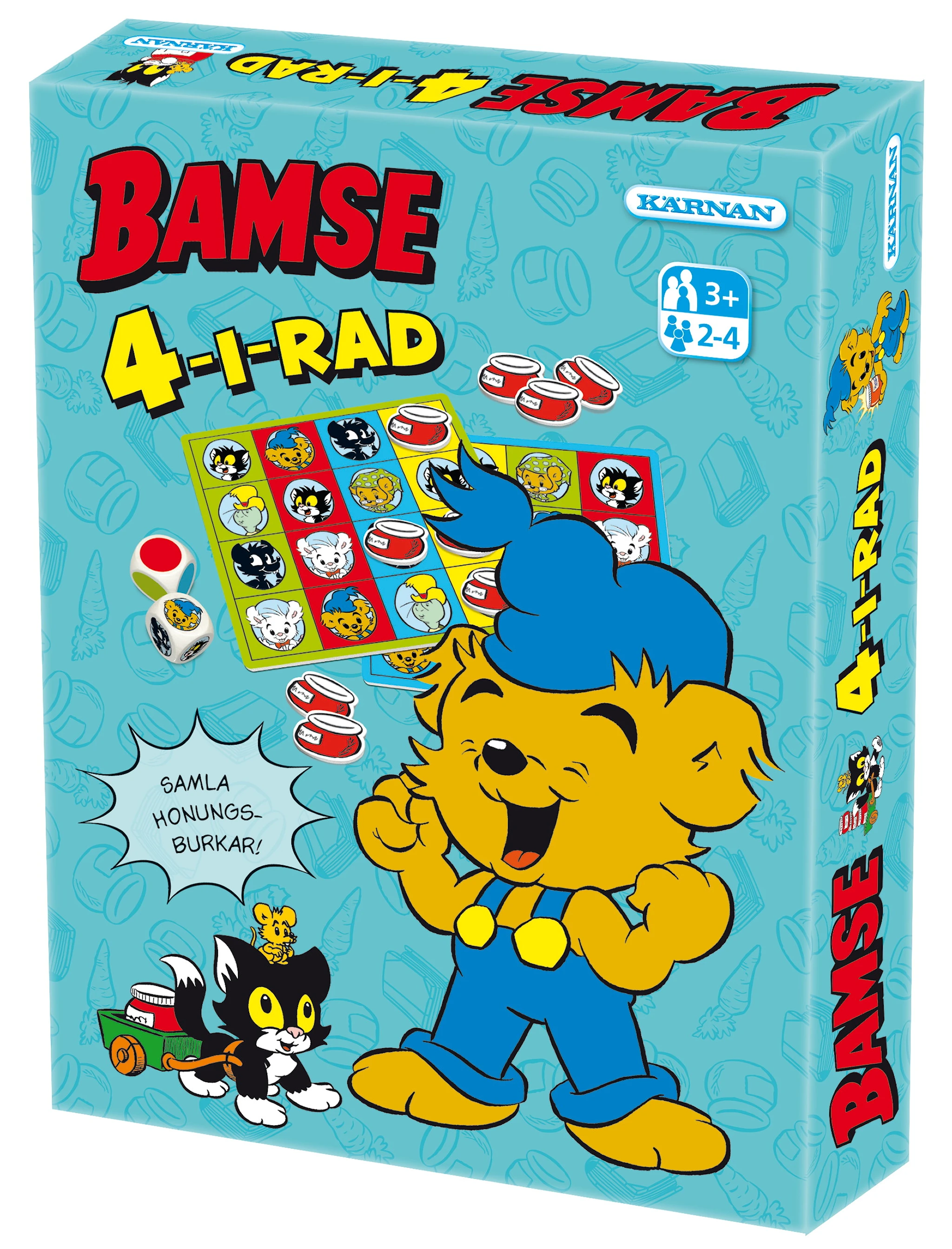 Tuotekuva ille Bamse 4 peräkkäin, Kärnan (SE)