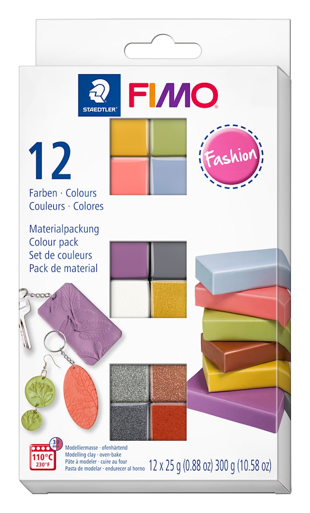 Tuotekuva 1 - Fimo Muovailuvaha Soft Set 25g x 12-pack