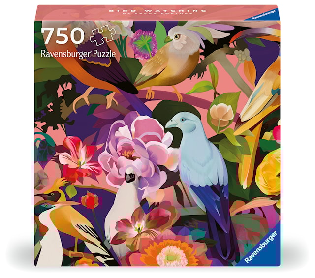 Tuotekuva 1 - Palapelit Art&Soul - Bird Watching 750 palaa, Ravensburger