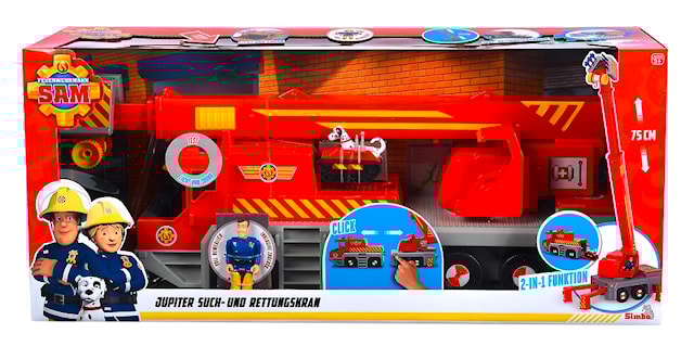 Tuotekuva 5 - Jupiter 2-i-1 Kranbil Brandman Sam
