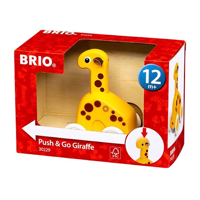 Produktbilde 1 for Push & Go Giraff Brio