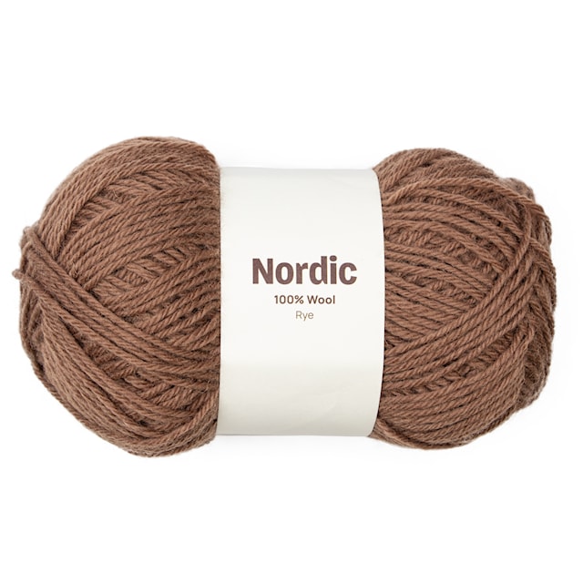 Nordic 100% villa 100 gr Ruisleipä ruskea A829  Adlibris