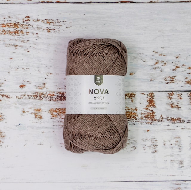 Nova Eko Cotton 50 g Mole Brown Järbo