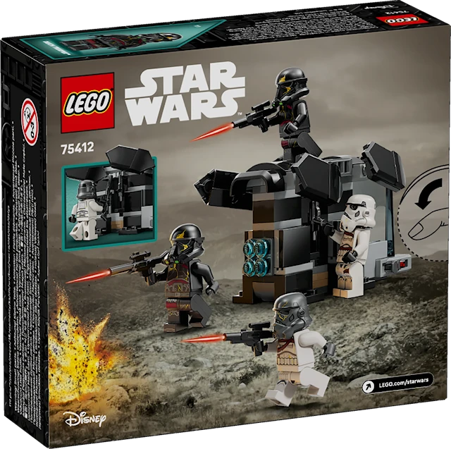 Produktbild 4 för Death Trooper & Night Trooper Battle Pack LEGO® Star Wars™ (75412)