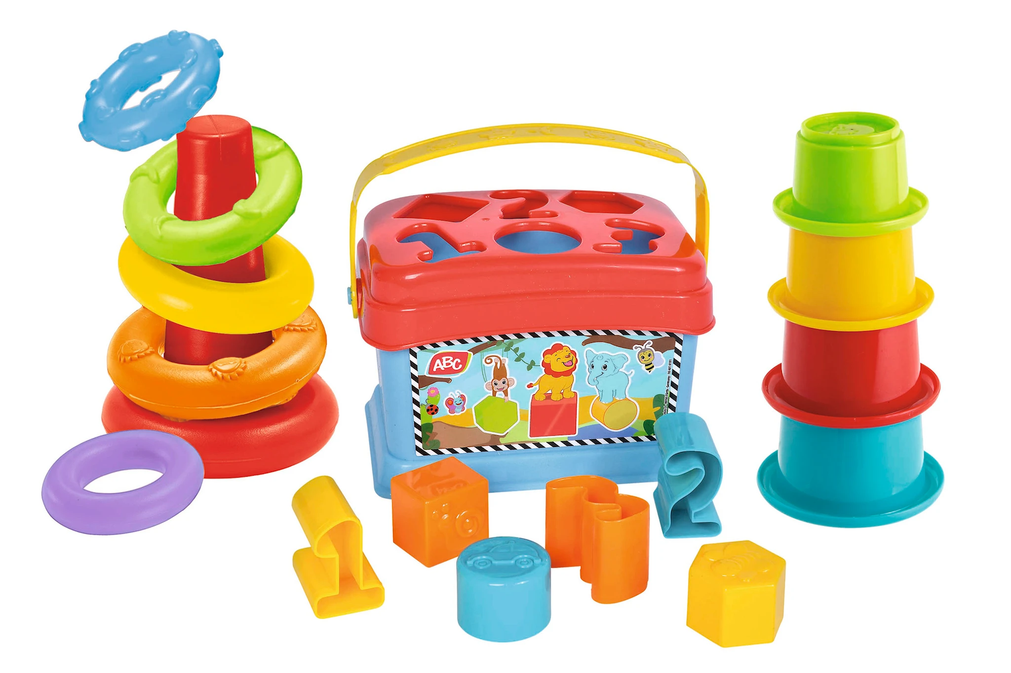 Tuotekuva ille ABC Leikkisetti Lajittelu Ja Pinolelut Simba Toys