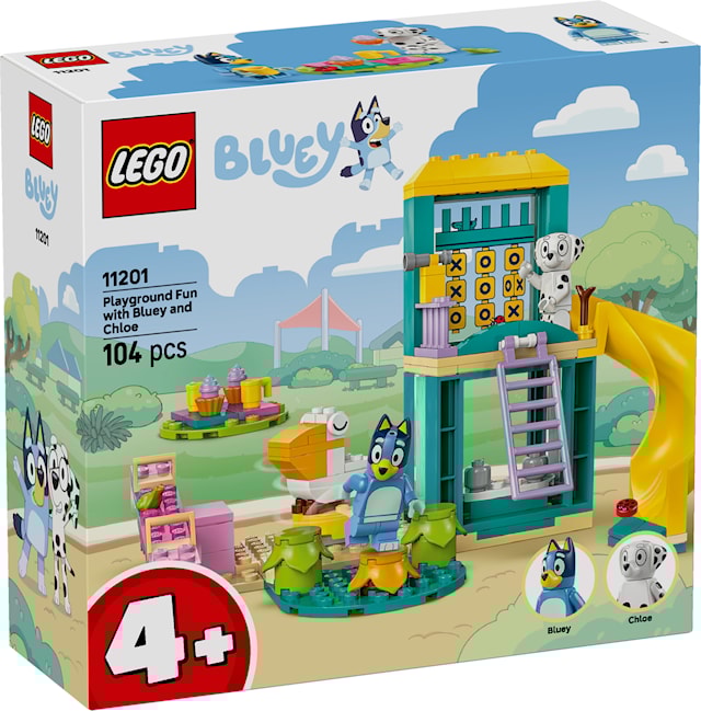 Produktbilde 1 for Moro på lekeplassen med Bluey og Chloe LEGO® Bluey (11201)