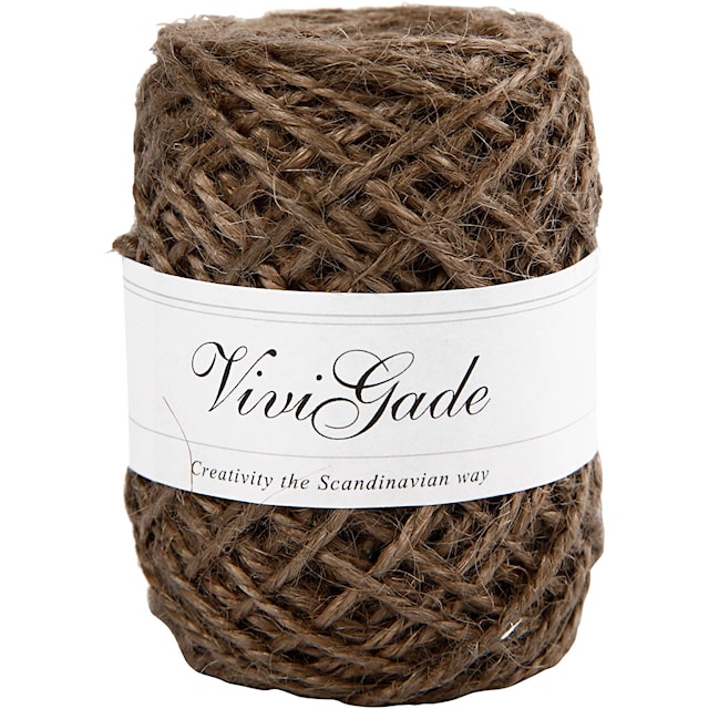 Produktbilde 2 for Naturhamp, tykkelse 1-2 mm, 30 m, brun