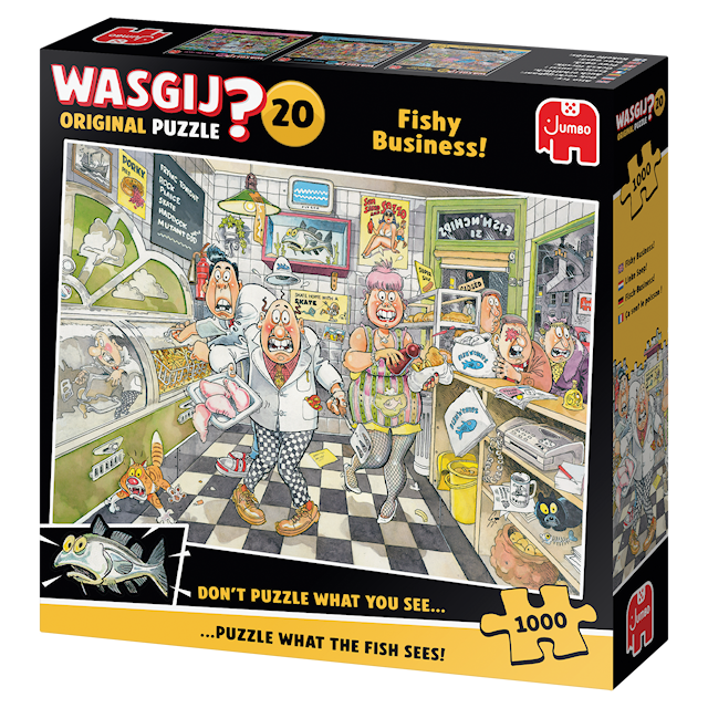 Produktbild 4 för Wasgij Original 20 - Fishy Business! 1000 bitar