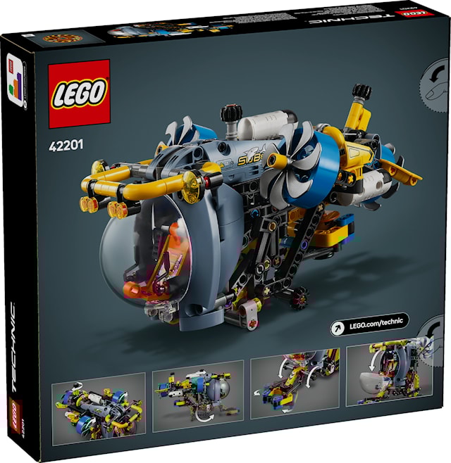Tuotekuva 3 - Syvänmeren tutkimussukellusvene LEGO® Technic (42201)