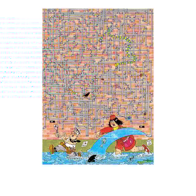 Produktbilde 2 for Jan Van Haasteren Expert Where Is The Leak Pussel 500 bitar, Jumbo