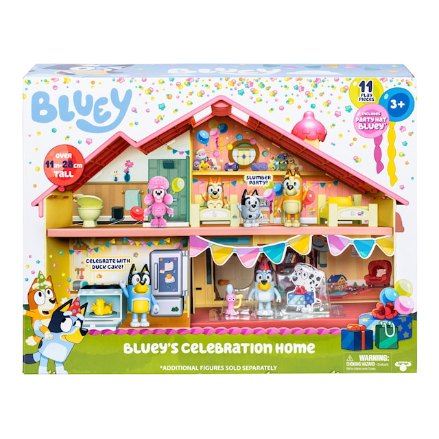 Produktbilde 5 for Bluey&#39;s Family Party House Lekesett Bluey
