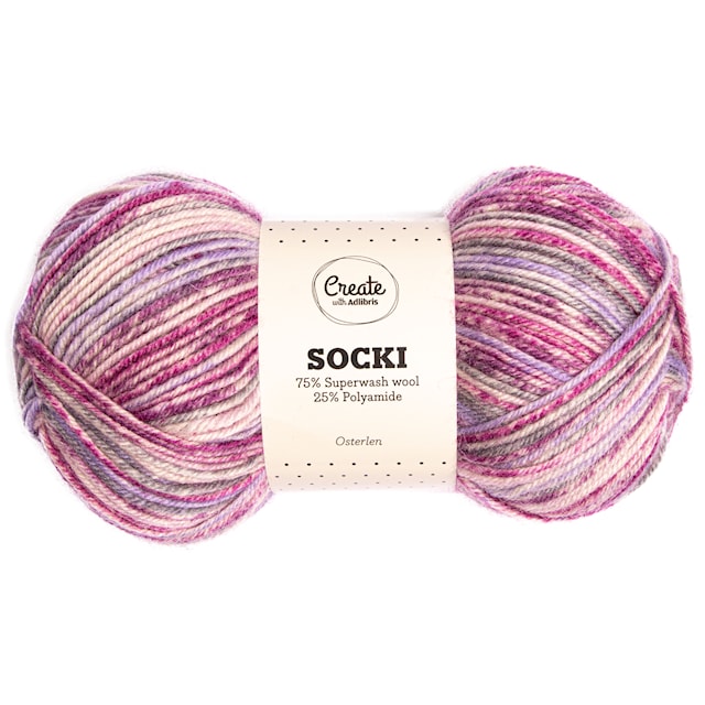 Produktbild 1 för Socki Garn Ullmix 100 g Österlen B188 Adlibris