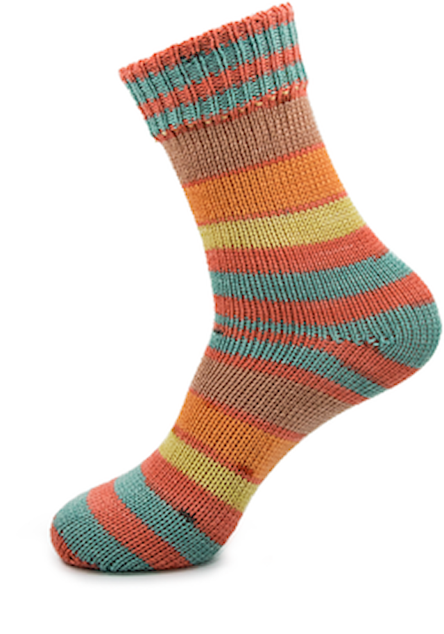 Produktbilde 2 for Mellanraggi Garn Ullmiks 100 g Fiery Rush 454 Järbo