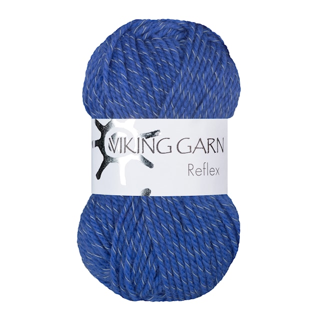 Reflex Garn Ullmix 50 g Blå 425 Viking Garn