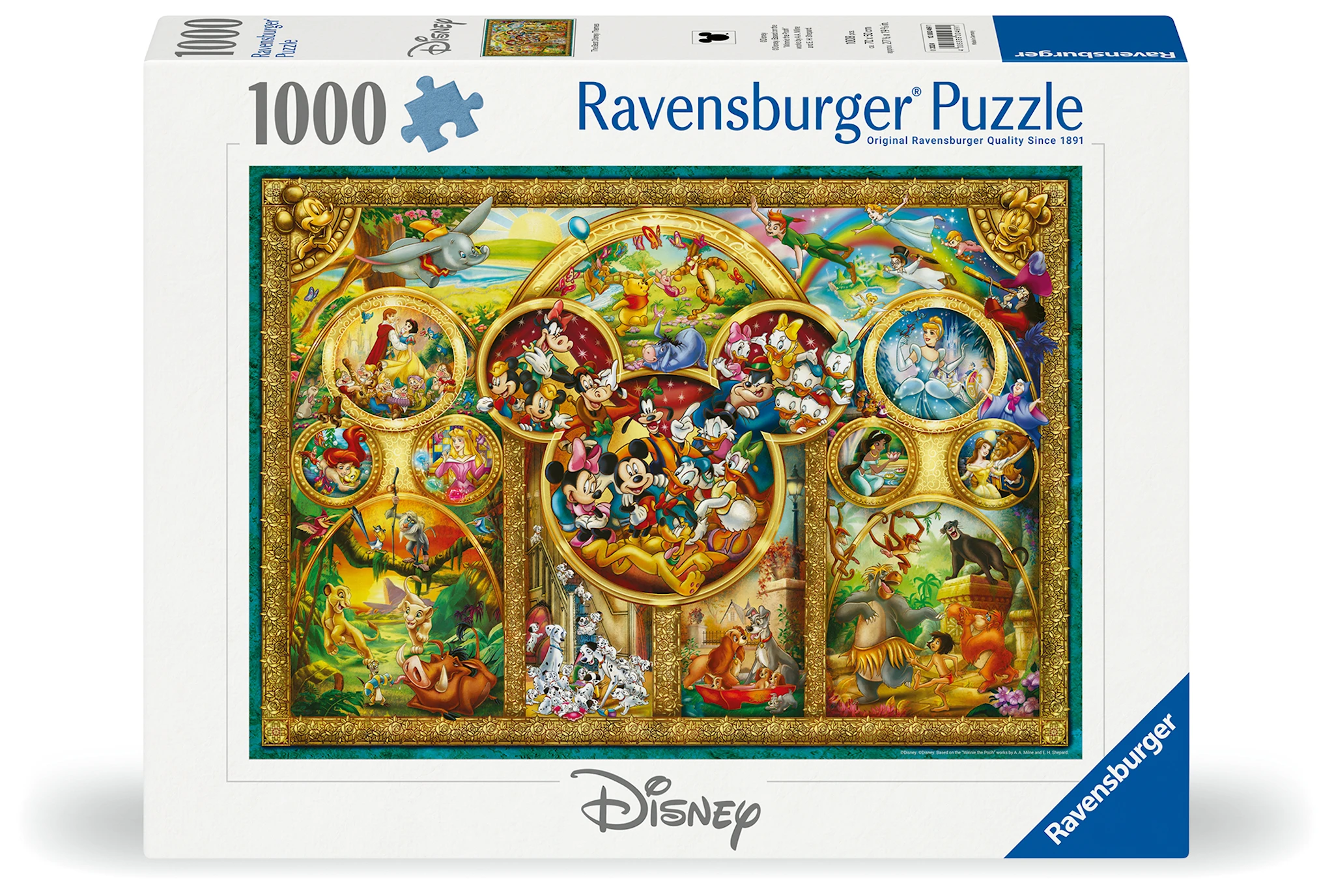 Tuotekuva ille The Best Disney Themes Palapelit 1000 palaa, Ravensburger