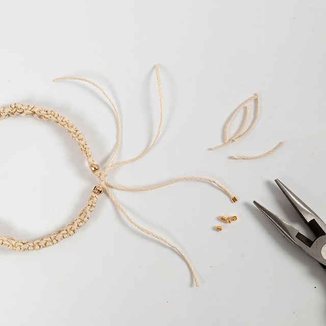 Produktbild 5 för Mini DIY Kit - Makramé Armband, Creativ Company