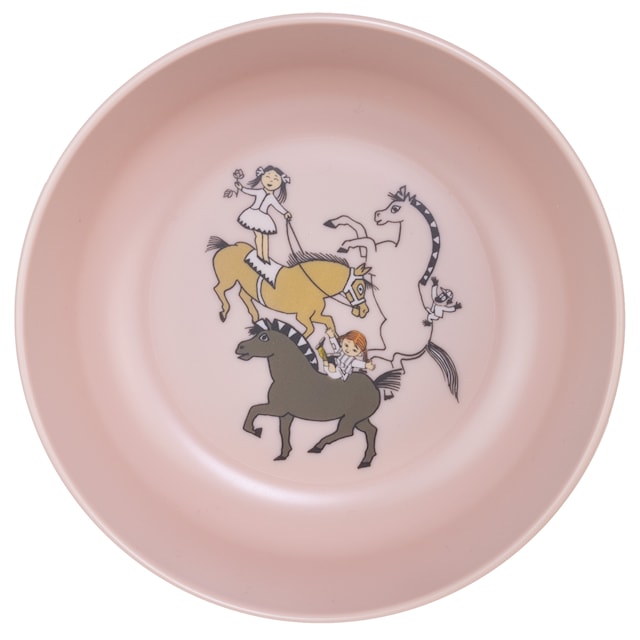 Produktbild 1 för Pippi Cirkus Skål Rosa Rätt Start