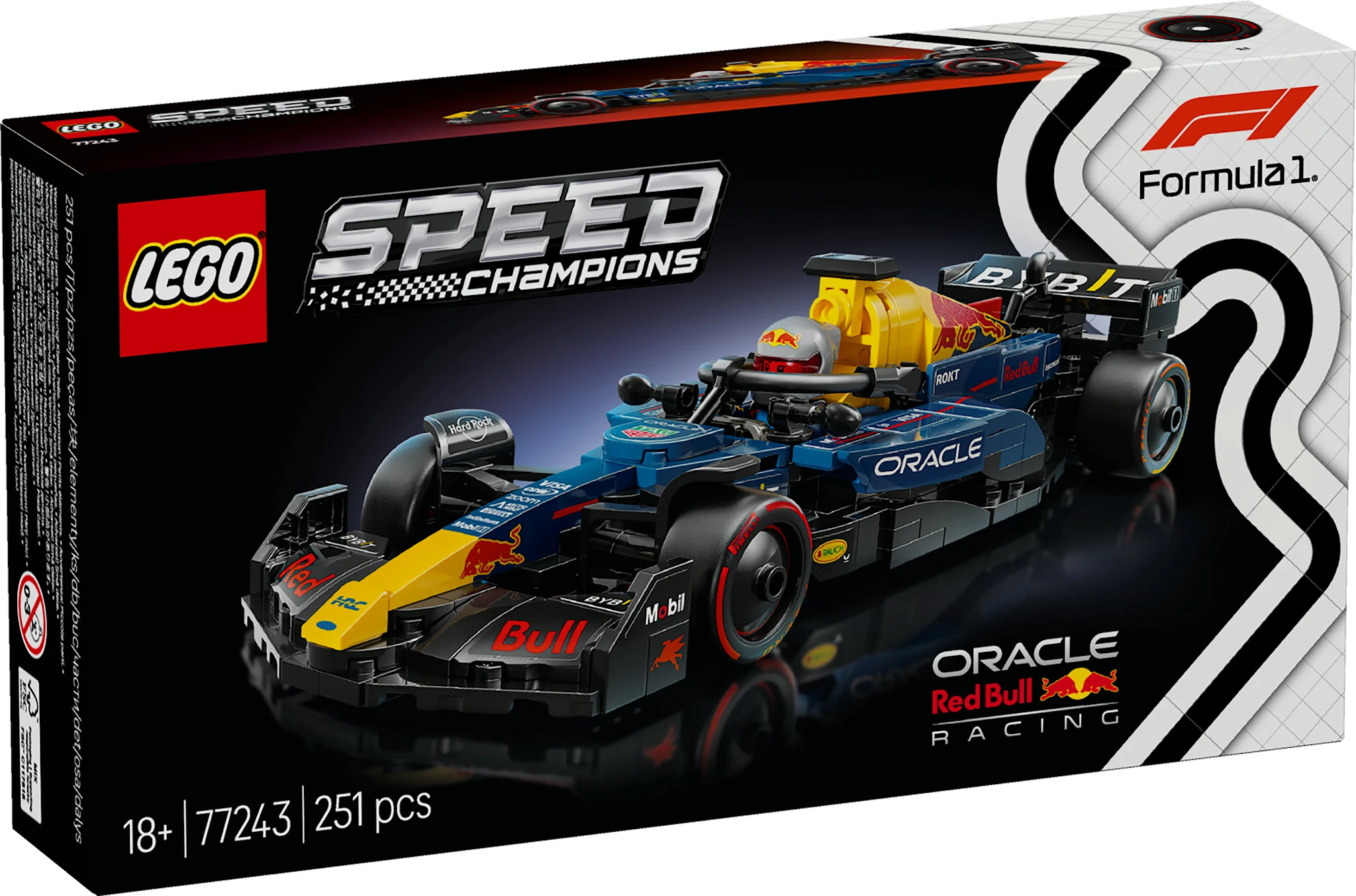 Tuotekuva ille Oracle Red Bull Racing RB20 F1® ‑kilpa-auto LEGO® Speed Champions (77243)