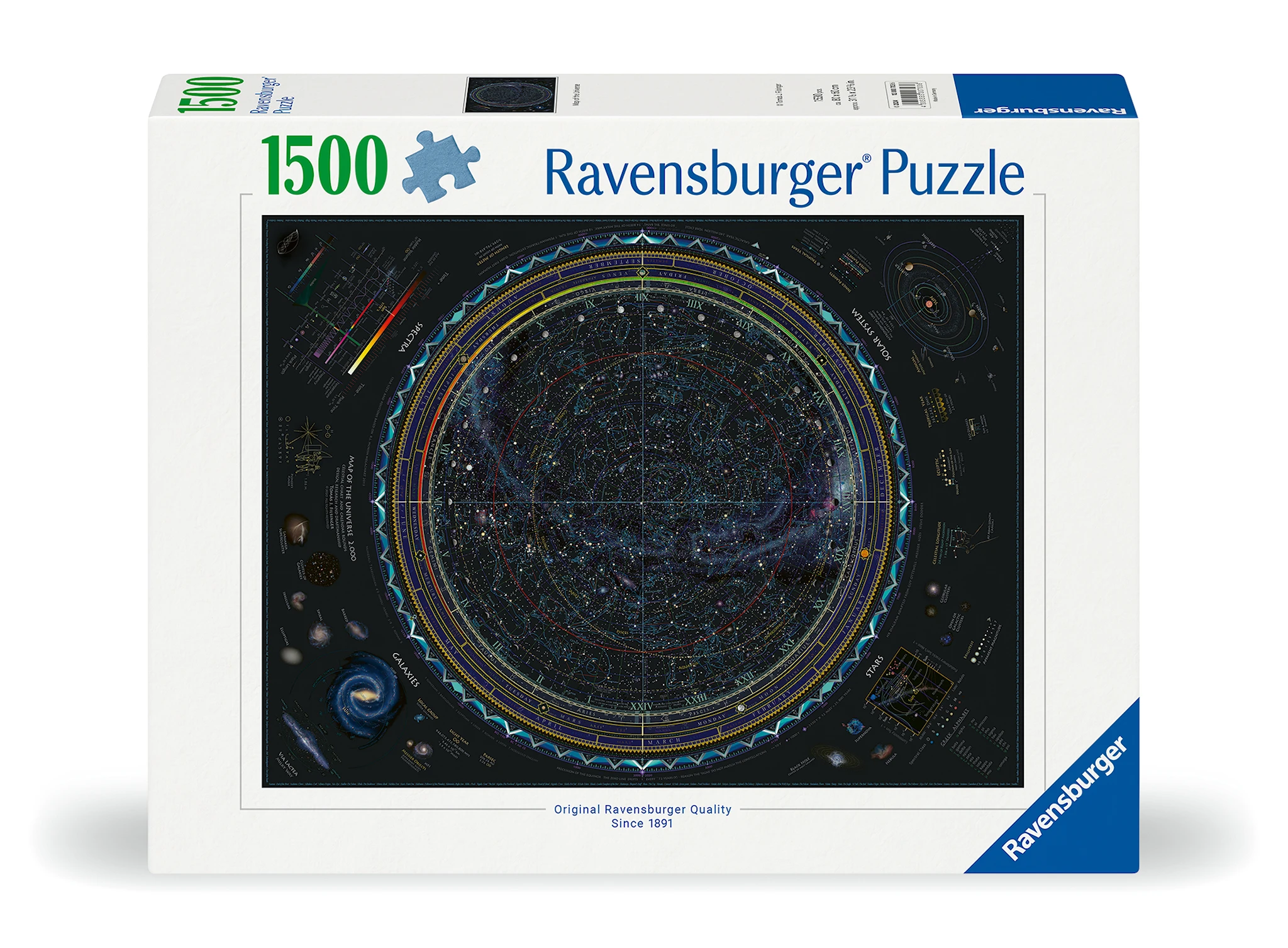 Tuotekuva ille Map of the Universe Palapelit 1500 palaa, Ravensburger