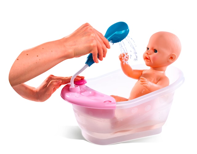 Produktbild 3 för New Born Baby Badkar med Dusch