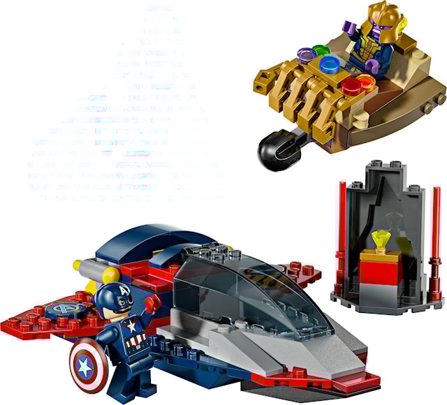 Produktbild 2 för Captain America mot Thanos LEGO® Super Heroes (76319)