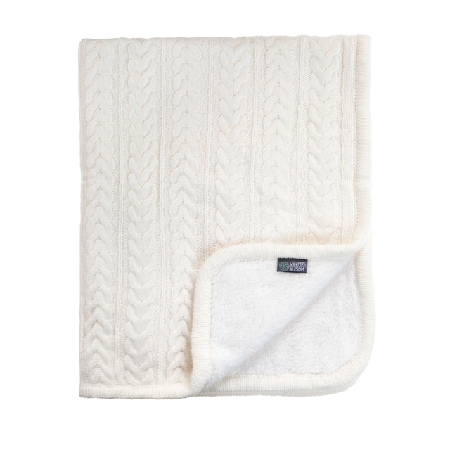 Produktbild 1 för Babyfilt Cuddly Ivory Vinter & Bloom