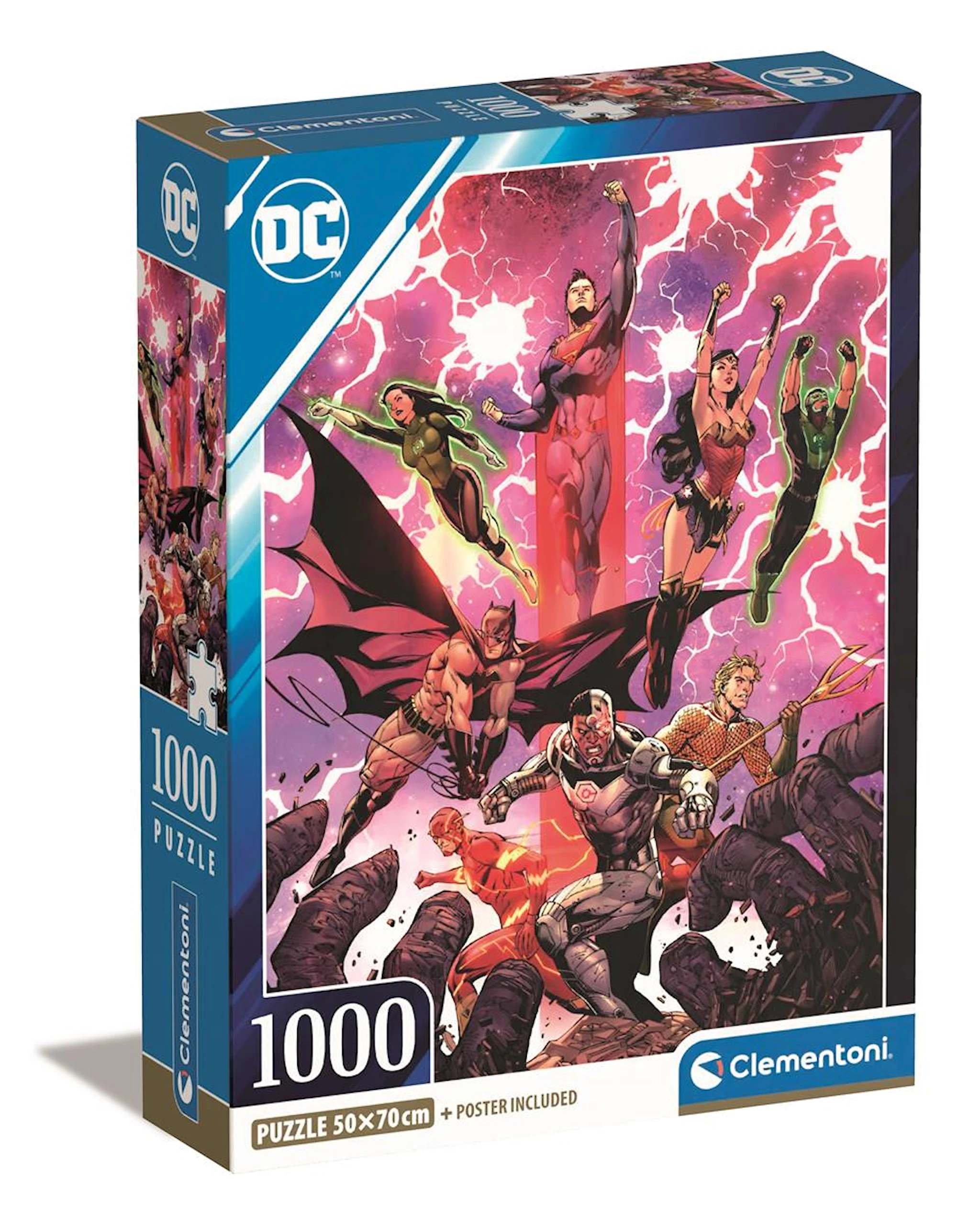 Produktbilde for Puslespill 1000 brikker CB High Quality Collection DC Comics 2, Clementoni