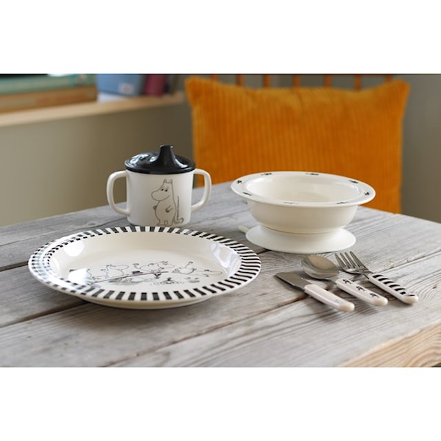 Produktbild 3 för Barnservis Mumin Vatten & bad, 3-delar, Rätt Start