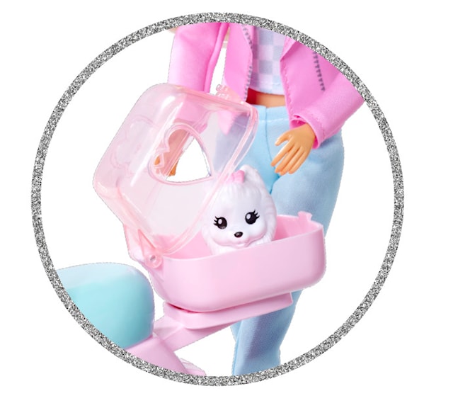 Produktbild 3 för Steffi LOVE Modedocka med Scooter