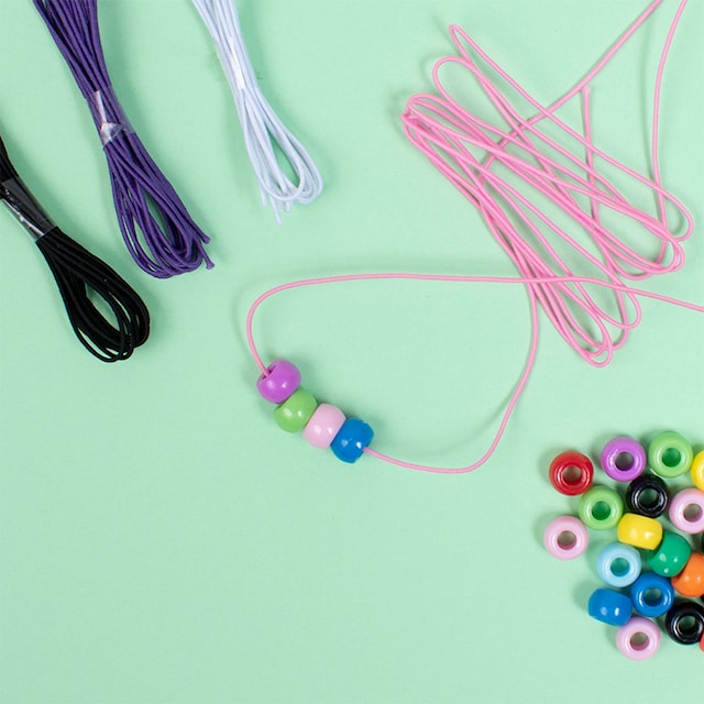 Produktbild 2 för Elastiska Snoddar olika färger 4-pack Playbox