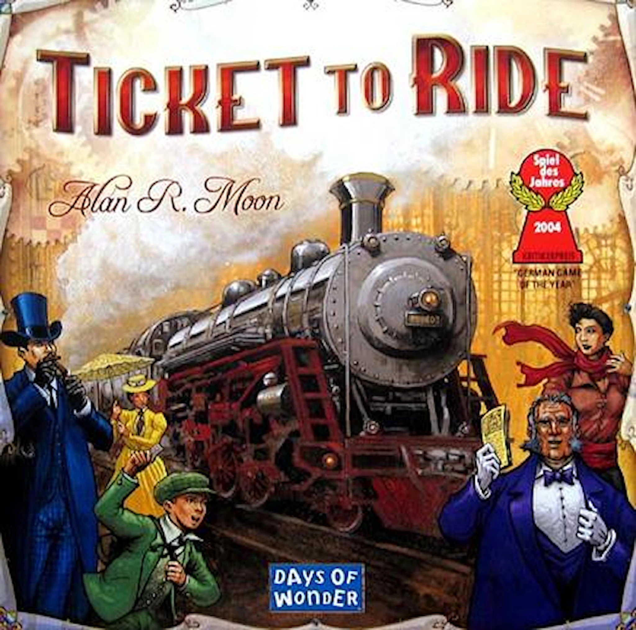 Tuotekuva ille Ticket To Ride, USA, Seurapeli