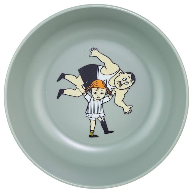 Produktbild 1 för Pippi Cirkus Skål Grön Rätt Start