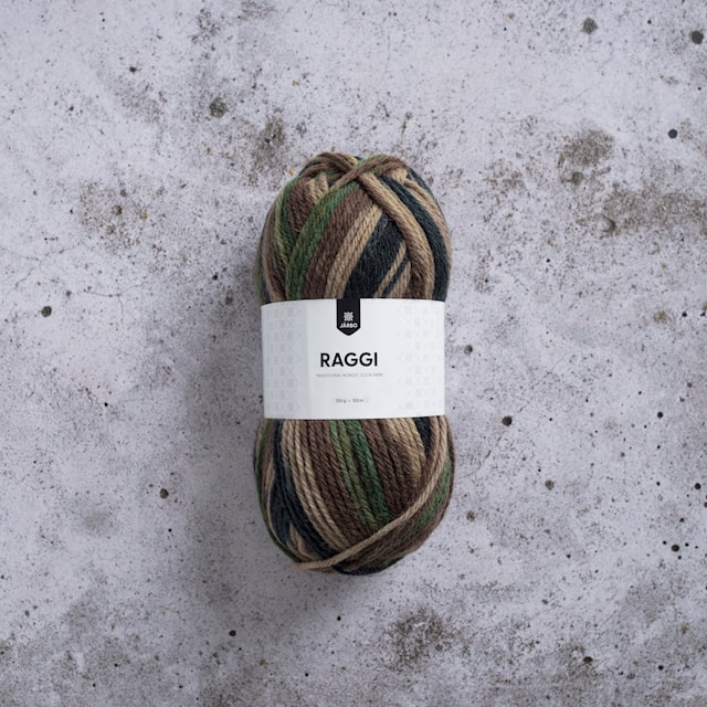 Tuotekuva 1 - Raggi Villasekoite 100 g Camouflage 15184 Järbo