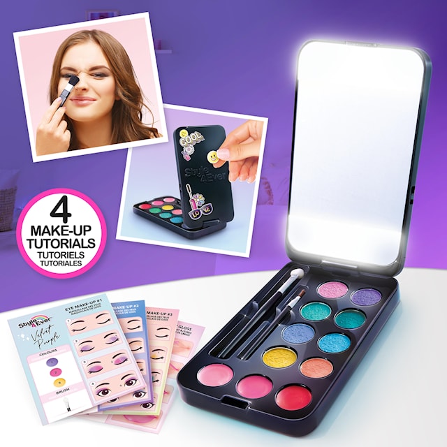 Produktbild 5 för Mini Make Up Fodral med LED-belysning Style 4 Ever