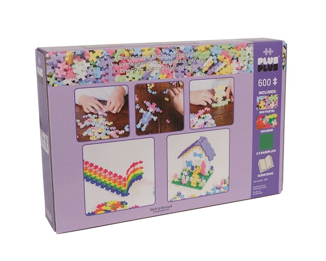 Tuotekuva 2 - Plus Plus MINI Pastelli 600 palaa