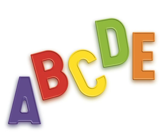 Produktbilde 2 for Magnetbokstaver, Store, Quercetti