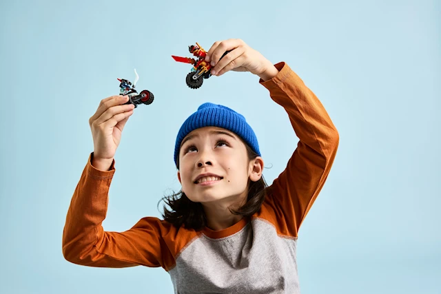 Produktbilde 3 for Kais fartsfylte motorsykkeljakt LEGO® Ninjago (71838)