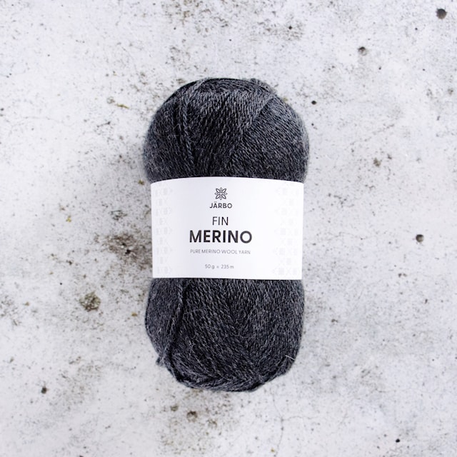 Fin Merino 50g Grey Asphalt (16) Järbo
