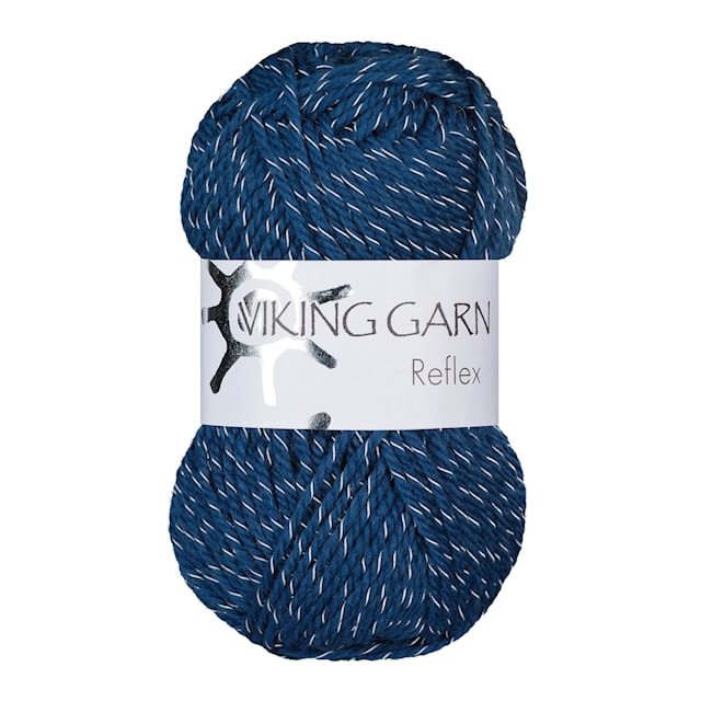 Reflex 50 g Mørk blå 427 Viking Garn